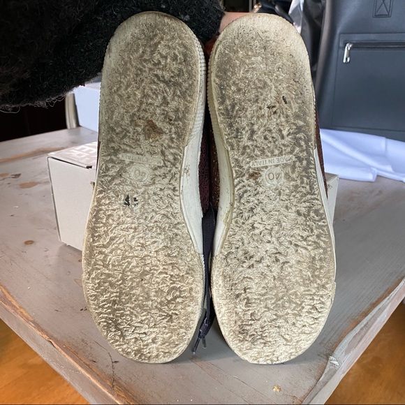 Golden Goose Metallic Sneakers Barely Worn US9 - Picture 4 of 4
